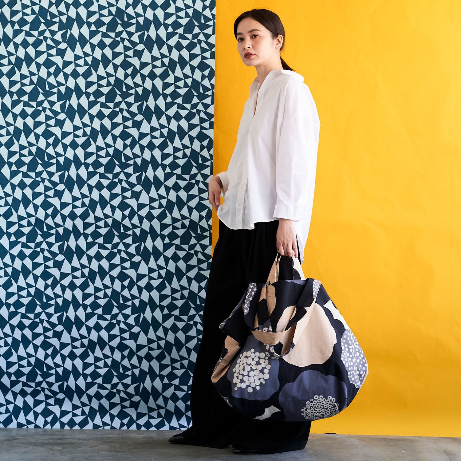 cocca(コッカ) ｜生地通販｜echino/エチノ cloud flower ～ 綿麻