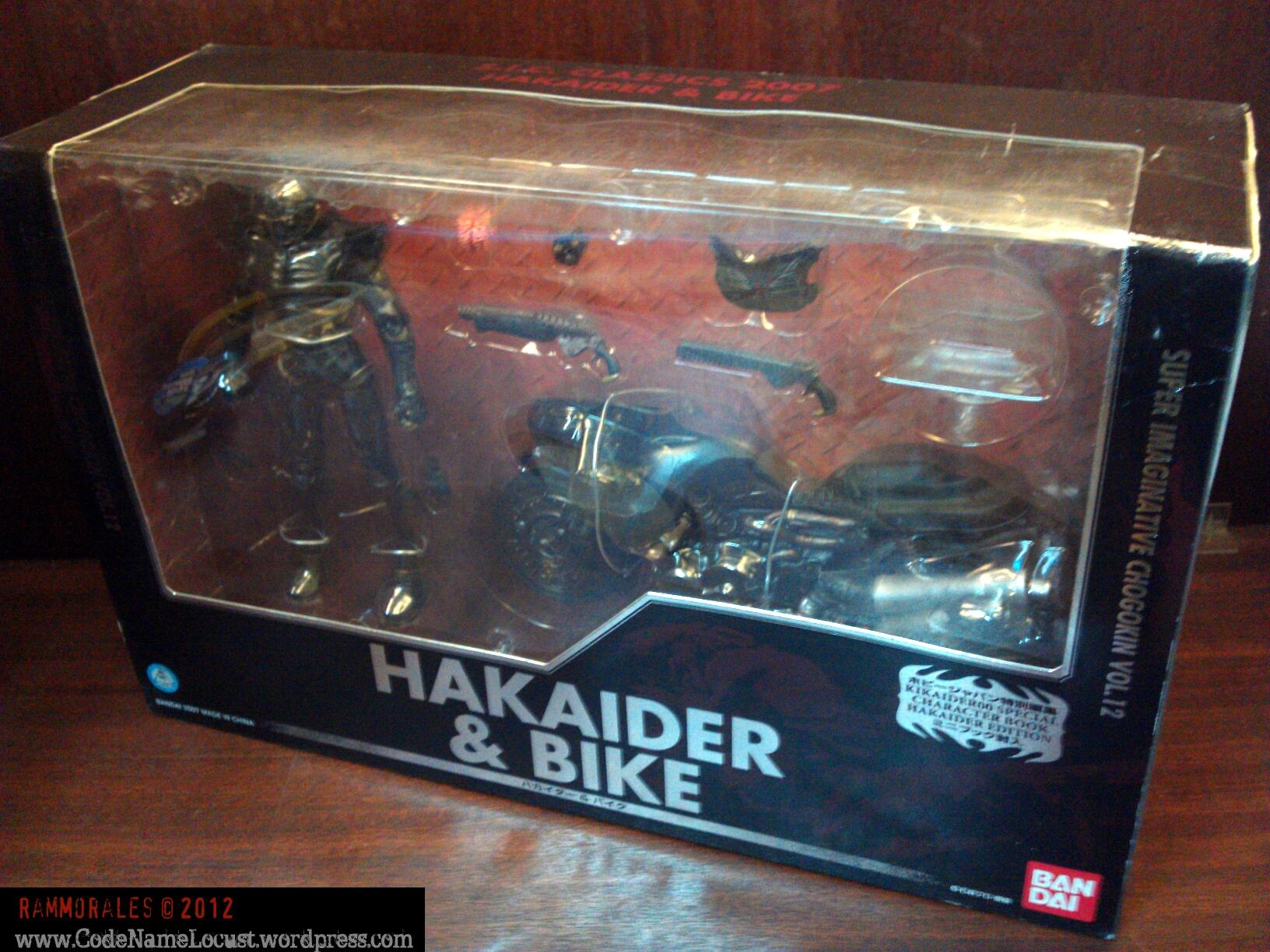 Toy Review ] S.I.C. 2007 Classic volume 12 – Hakaider & Bike | Locust