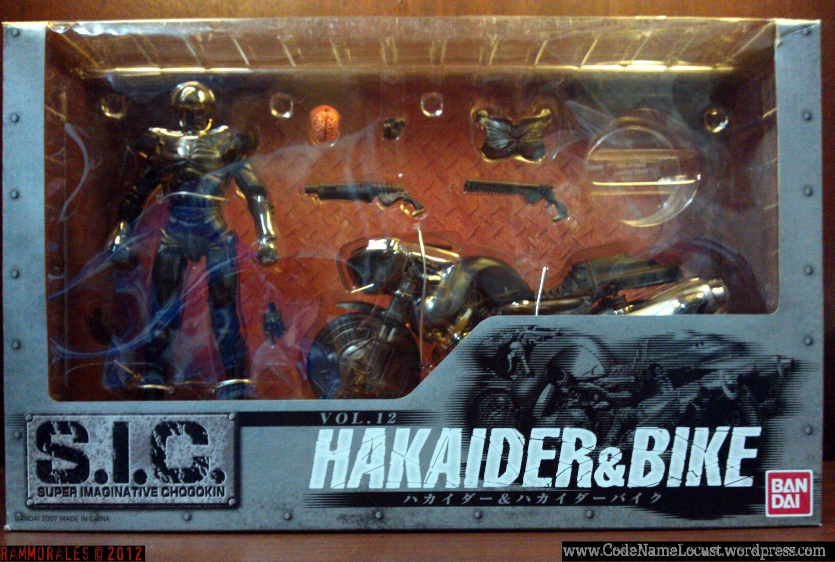 Toy Review ] S.I.C. 2007 Classic volume 12 – Hakaider & Bike | Locust