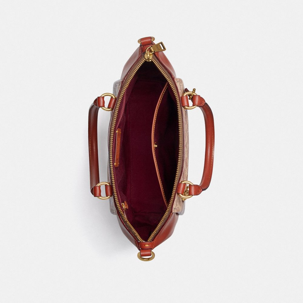 公式】COACH – コーチ | エリス サッチェル シグネチャー キャンバス