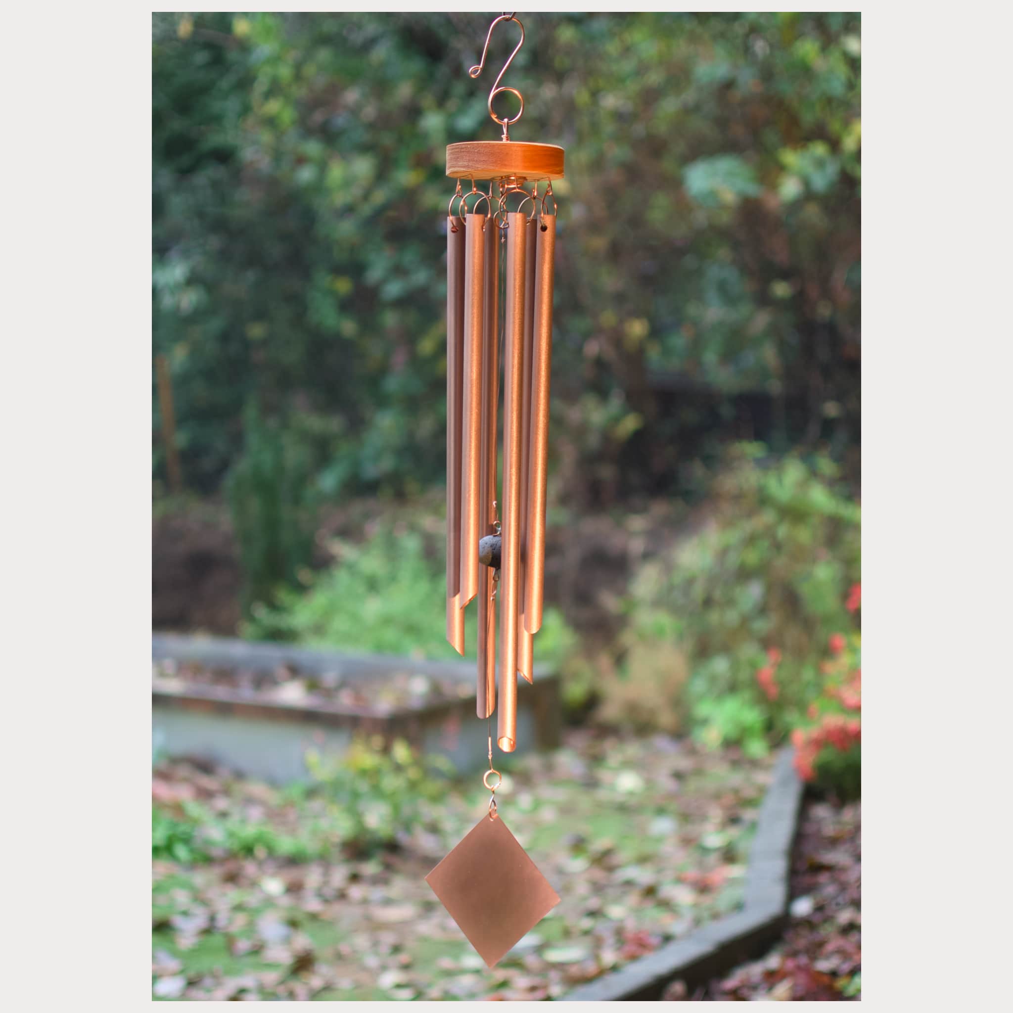 Copper Wind Chime: Soothing Sound for All Seasons - Free Engraving