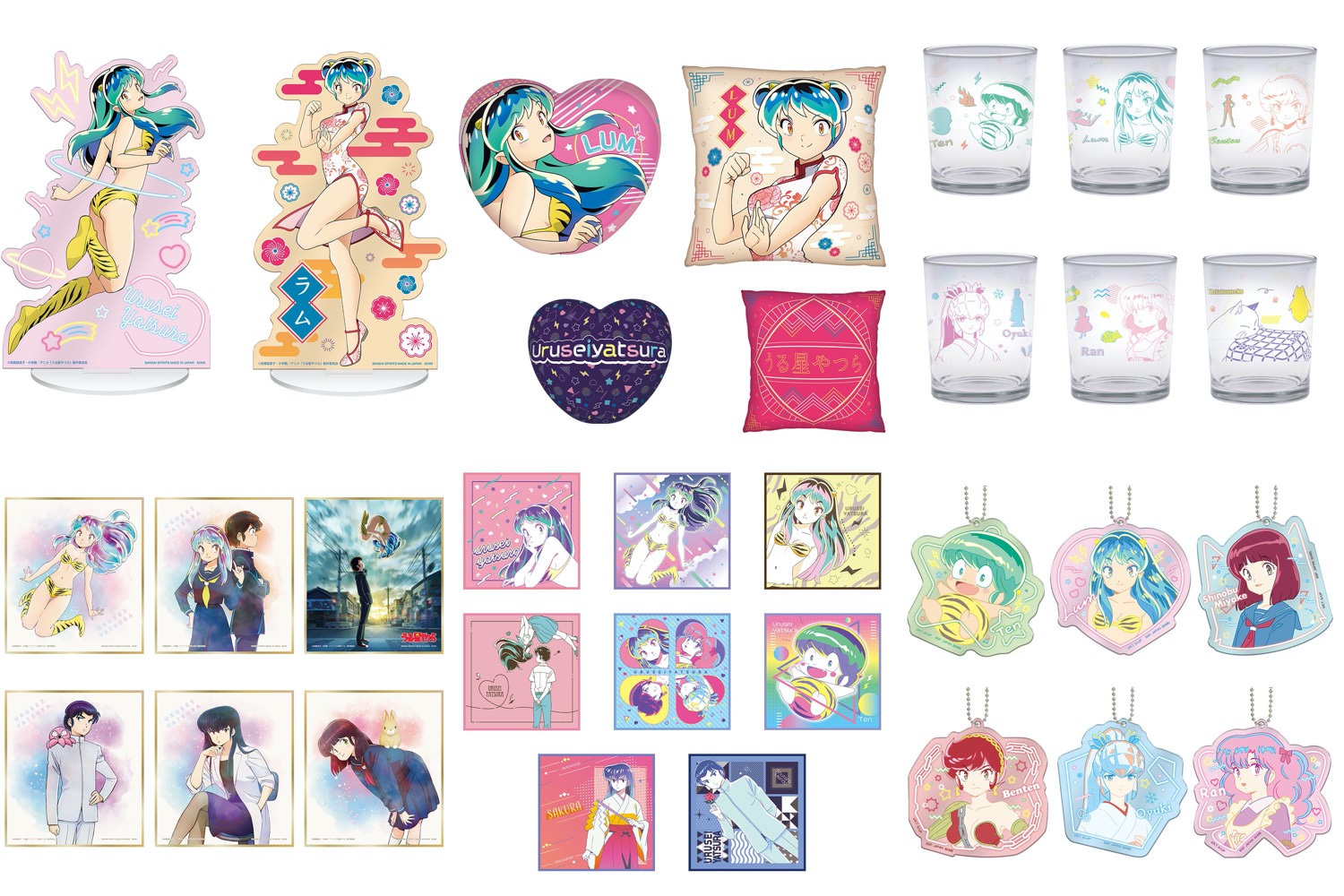 うる星やつら 一番くじ 12月24日発売の賞品グッズラインナップ解禁!