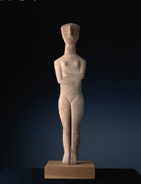 女性偶像（キュクラデス彫刻）|作者不詳 |所蔵作品検索｜国立西洋美術館