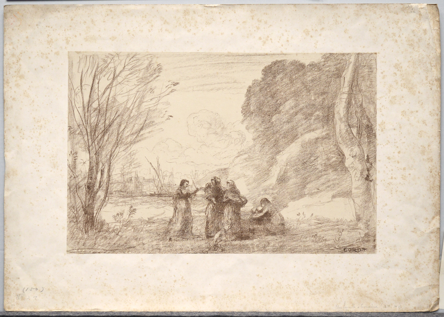 テッラチーナの家族|ジャン=バティスト=カミーユ・コロー |所蔵作品