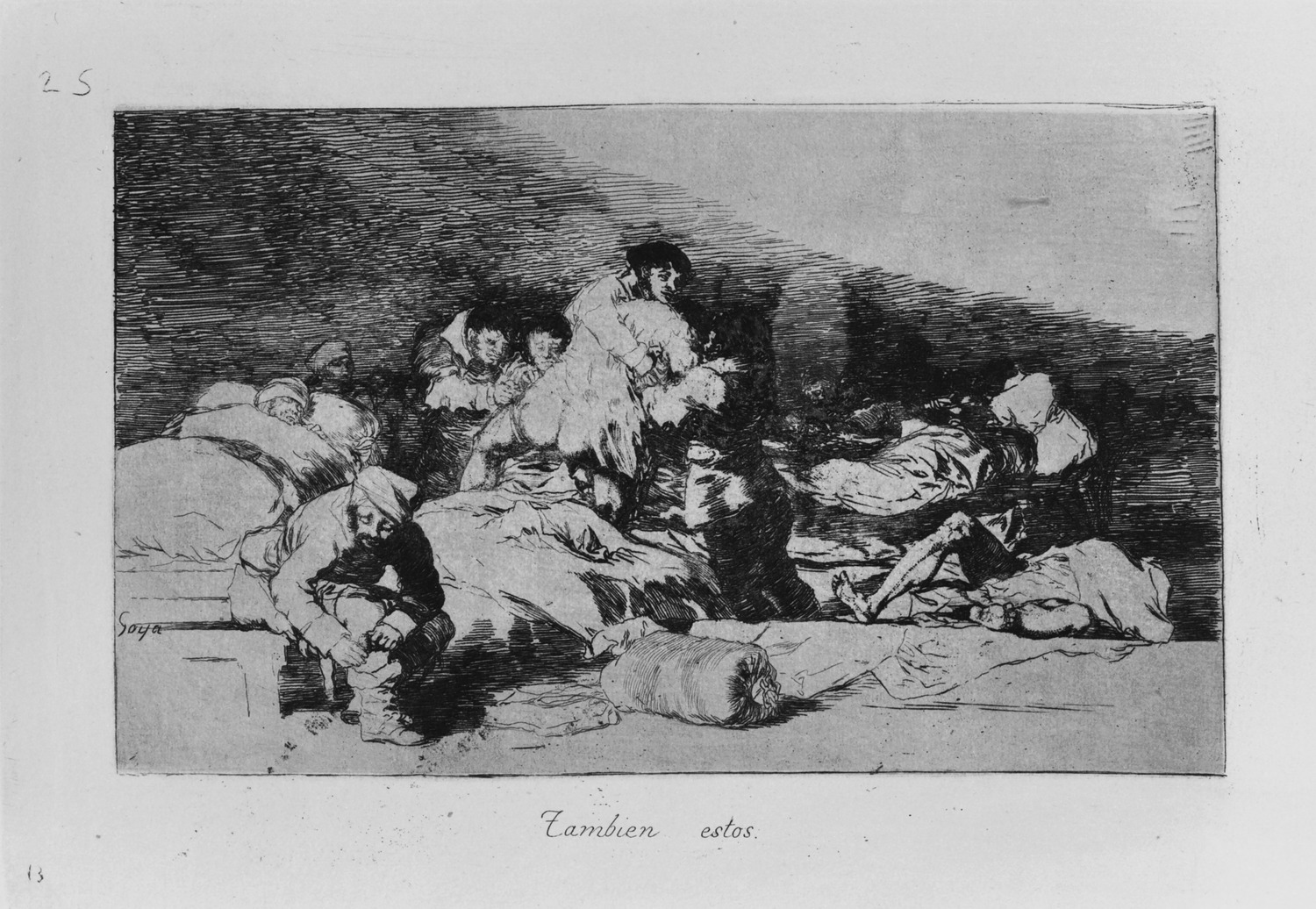 戦争の惨禍』：彼らもまた|フランシスコ・ホセ・デ・ゴヤ・イ