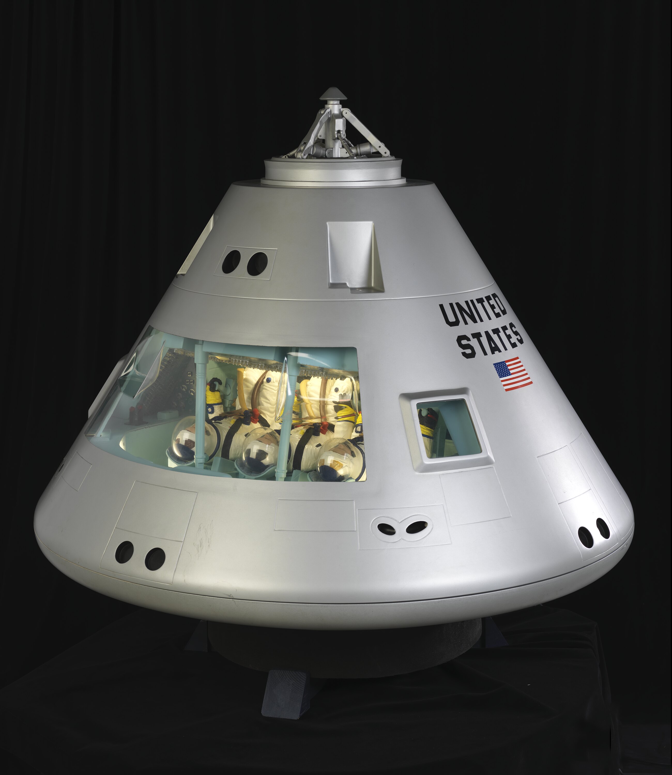 Spacecraft Model - 1960s NASA Apollo Command Module 'Columbia