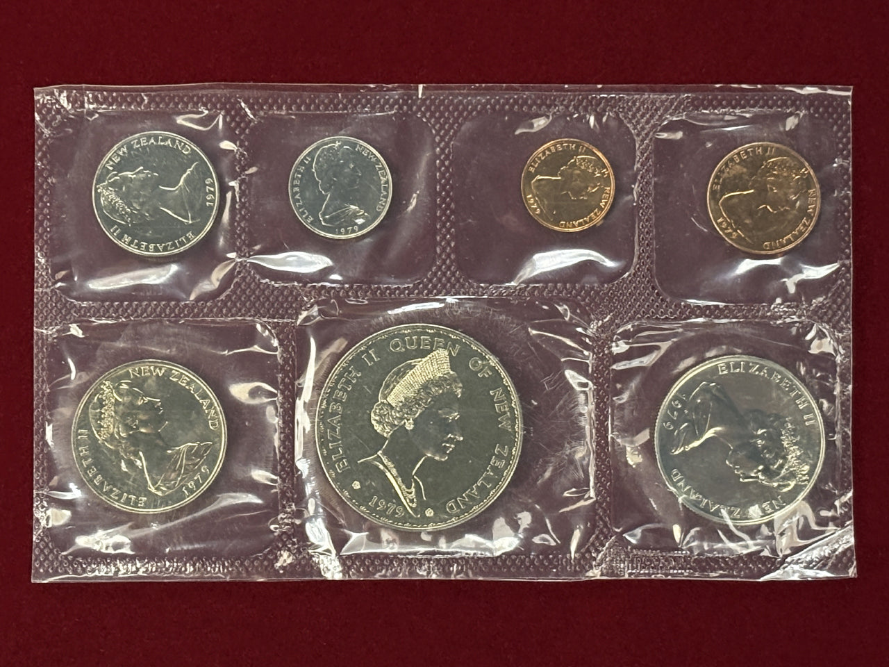 ニュージーランド】ミントセット 7枚組 1979［C-0000444］ – ワールド