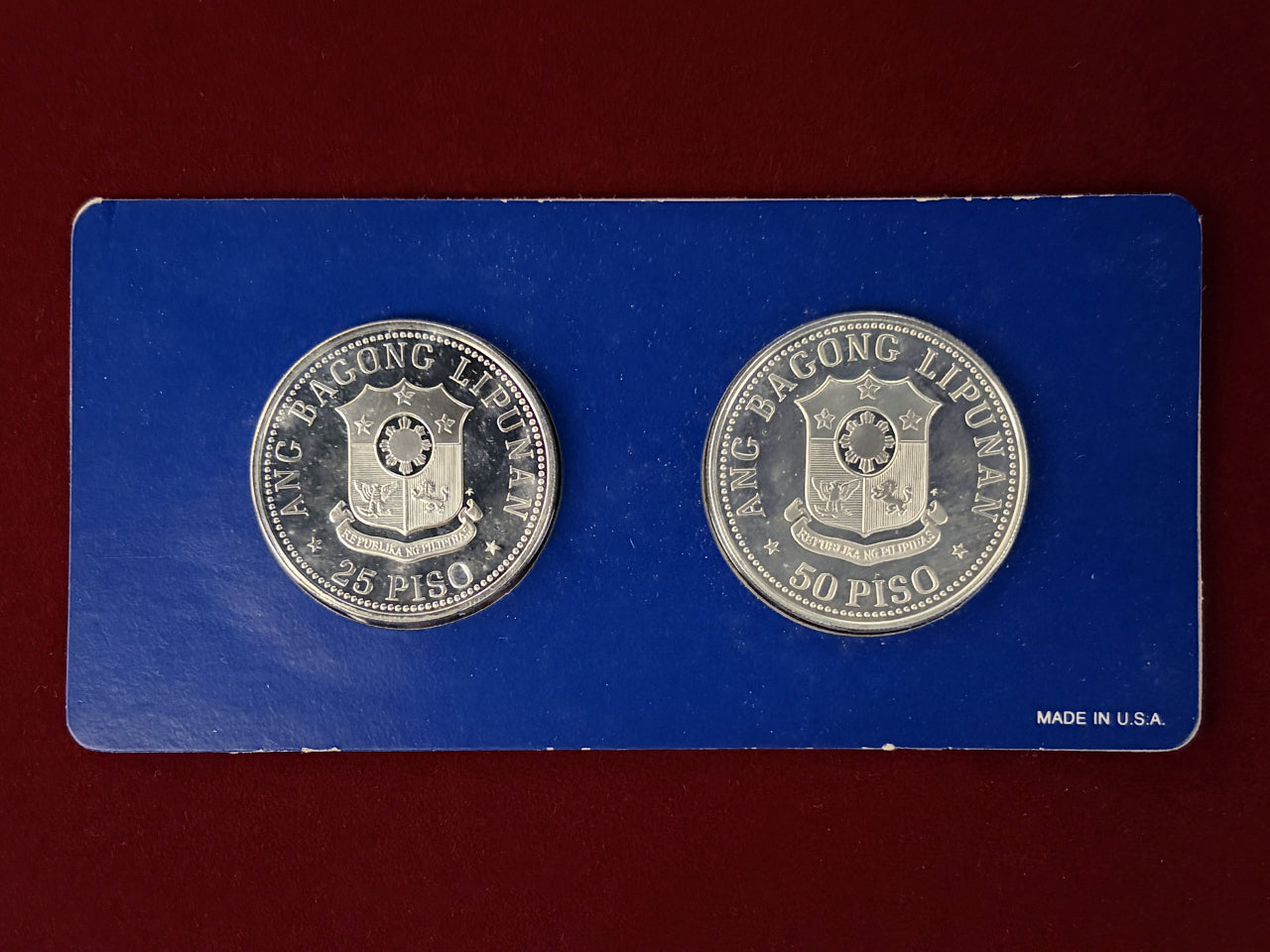 フィリピン】プルーフセット 銀貨2枚組 1978［C-0000895］ – ワールド