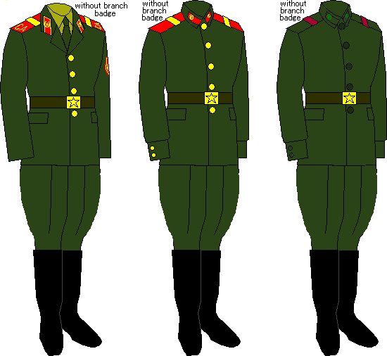 ソビエト陸軍M59型 60年代の制服 中古 ソビエト陸軍M59型 60年代の