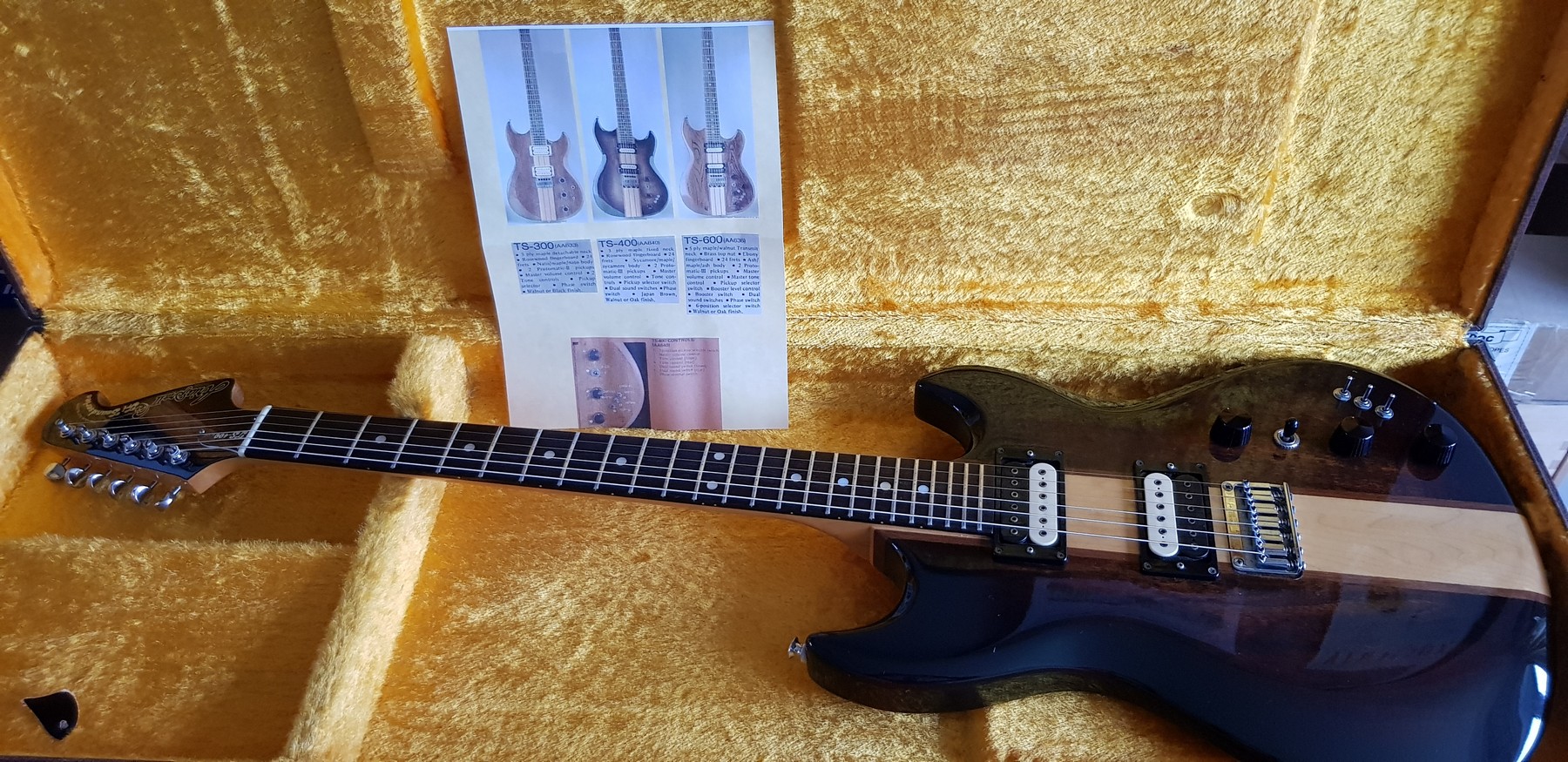 SOLD: 1980 Aria Pro II TS400 Guitar Made in Japan - Classic & Cool