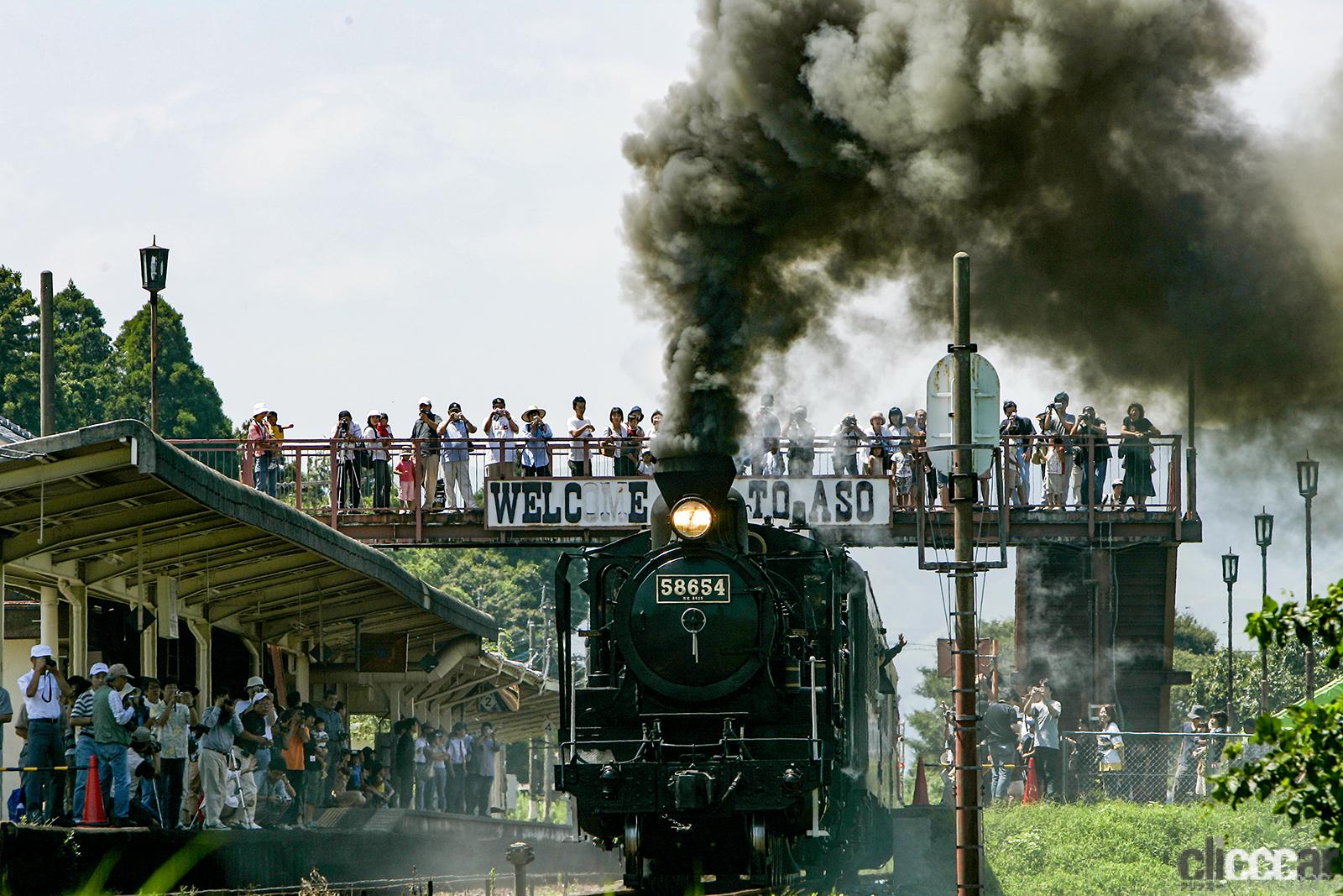 阿蘇を走る「SLあそBOY」が18年振りに1日限りの復活！ | clicccar.com