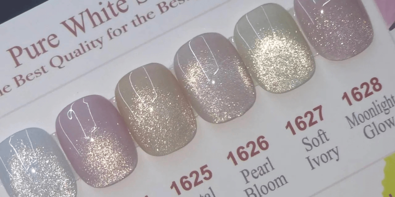 ふんわり輝くネイルで特別な日を迎えよう♡「ICEGEL ピュアホワイト