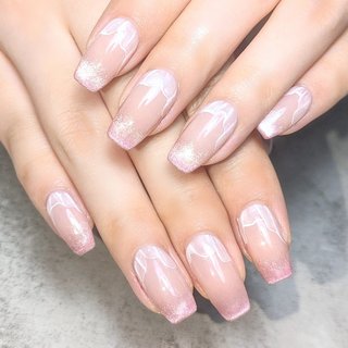 2026年】新着順｜#桃色ネイルのネイルデザイン｜ネイルブック