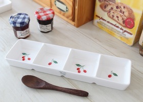 マニー 陶器 チェリーシリーズ － フレンチカントリーのバラ柄、レース