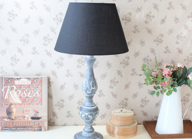 グランシュマン スタンド・照明器具 － フレンチカントリーのバラ柄