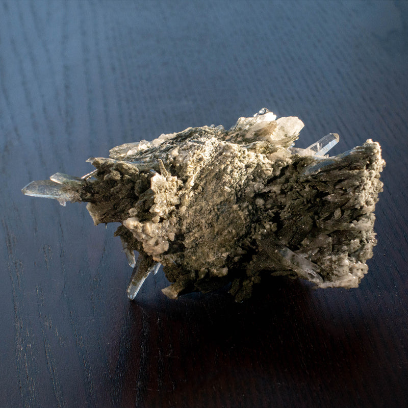 ガネーシュヒマール産 ヒマラヤ水晶クラスター 155g/110mm×60mm