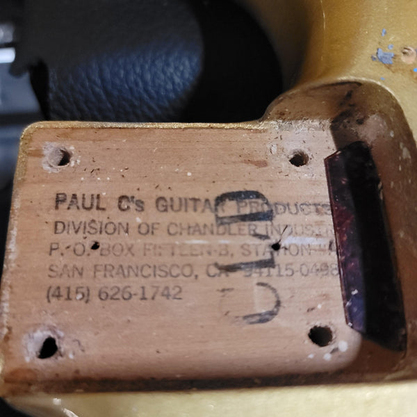 1986 Chandler San Fransisco S-Body T-Neck Super Strat Partscaster