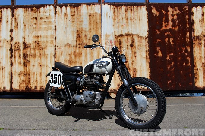 トライアンフ ボンネビル1966のカスタム・ドックランズスピード