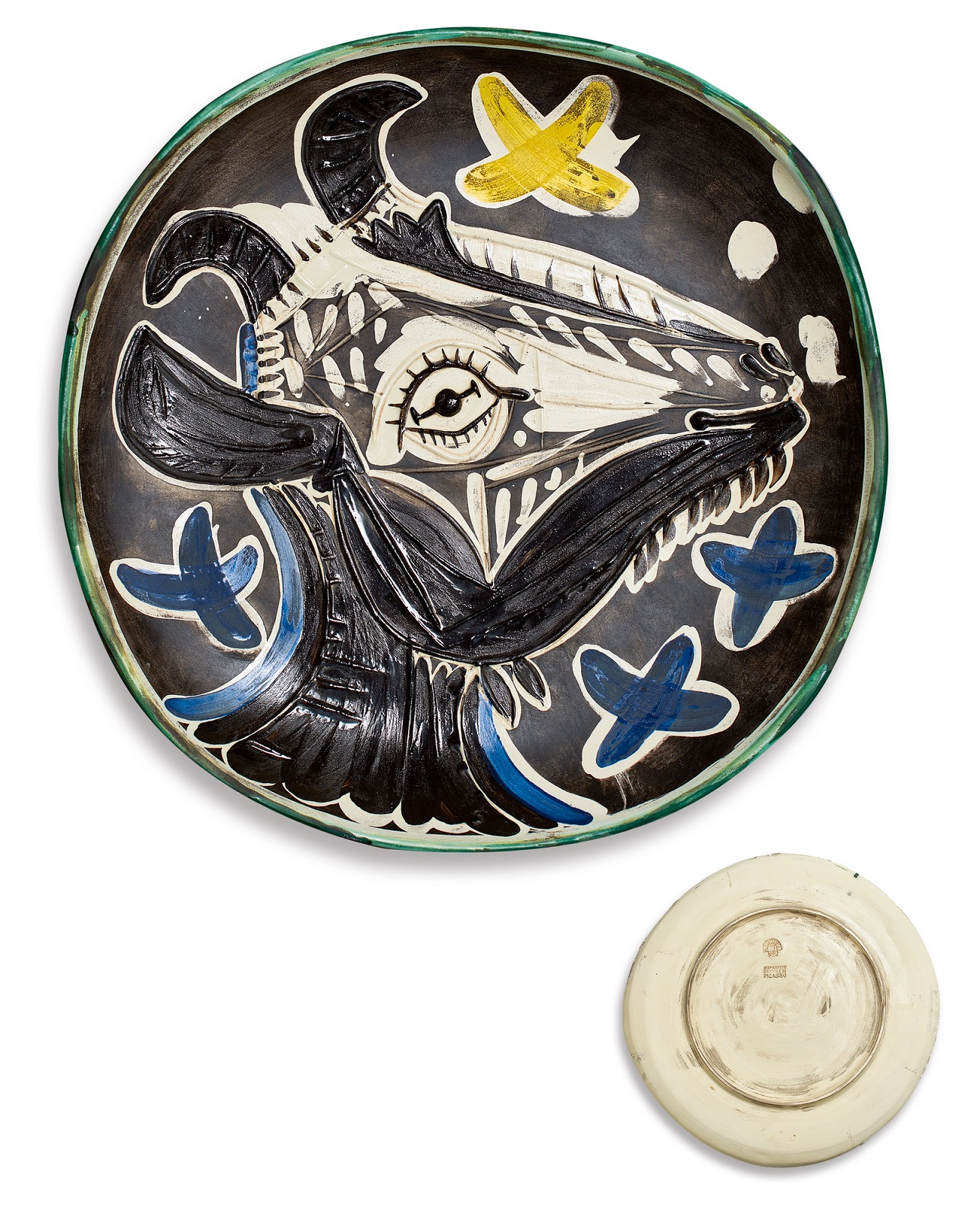 パブロ・ピカソ 陶器 限定100 《ヤギの横顔》