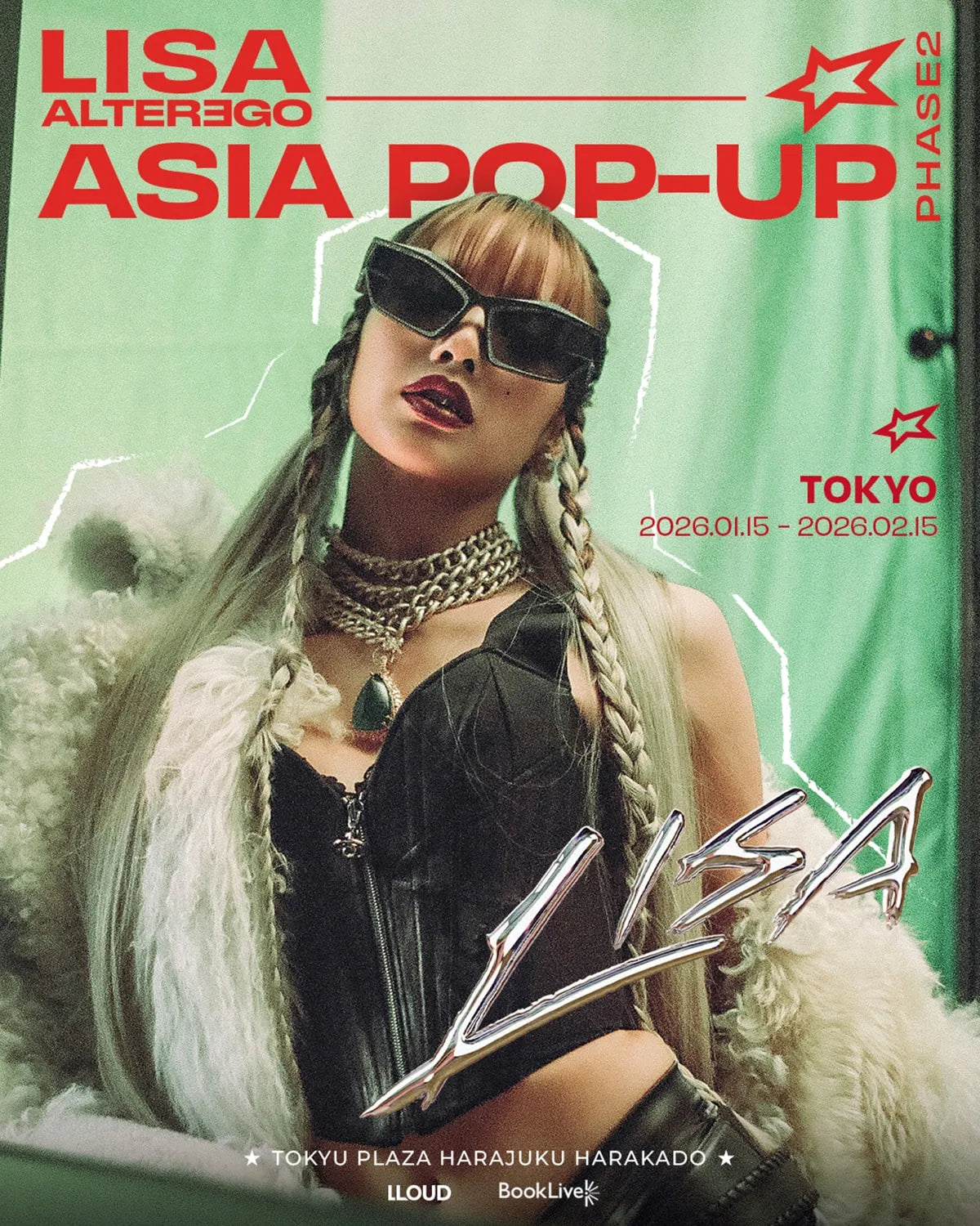 D'PARTMENT イベント情報｜LISA ALTER EGO ASIA POP-UP PHASE2 IN