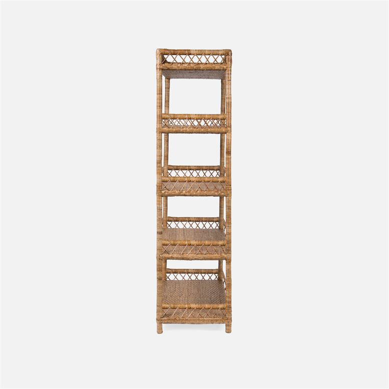 Classic Rattan Bookcase - Mecox Gardens
