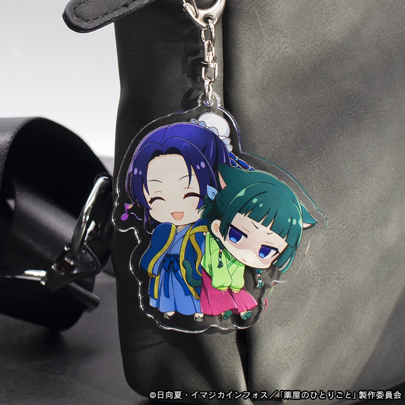 薬屋のひとりごと アクリルキーホルダー・ネコ猫猫と壬氏｜郵便局の