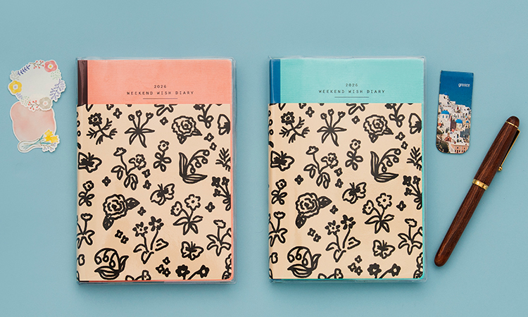 週末野心手帳 WEEKEND WISH DIARY 2026｜ディスカヴァーの手帳