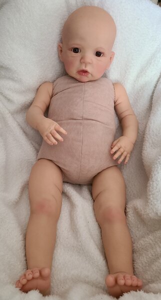 Mary Awake reborn doll by Barb Wilson | Barb's Baby Dolls