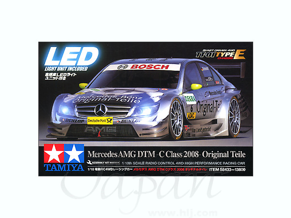 1/10 RCC メルセデスAMG DTM Cクラス 2008 オリギナルタイレ (TT-01E