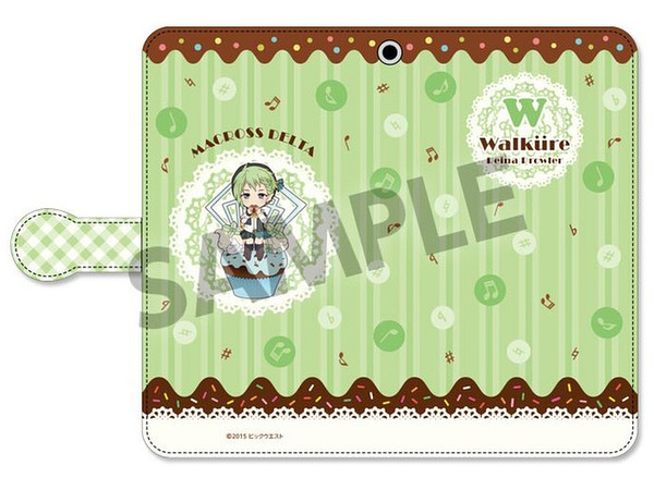 ぴくりる! マクロスデルタ 手帳型スマホケース スイートポップ