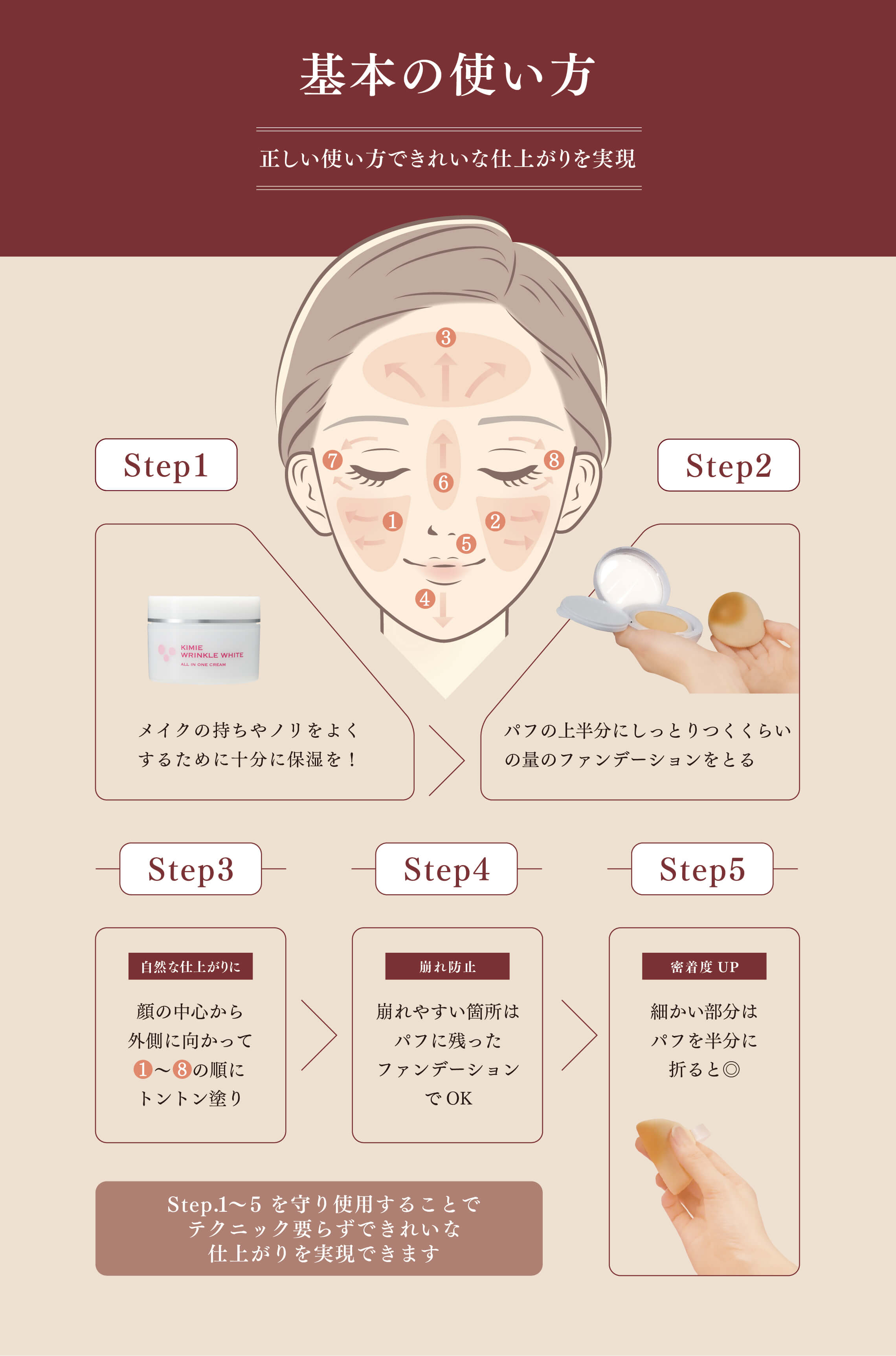 キミエオールインワンクッションファンデーション｜富山常備薬【公式通販】