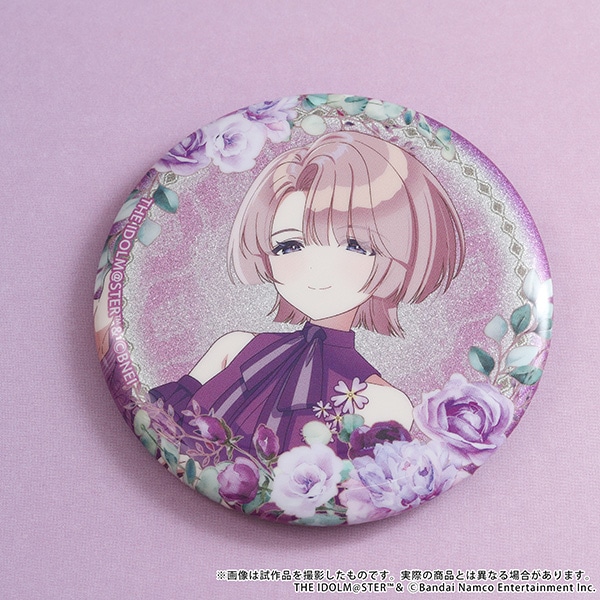 学園アイドルマスター グリッター缶バッジ／有村麻央: キャラグッズ