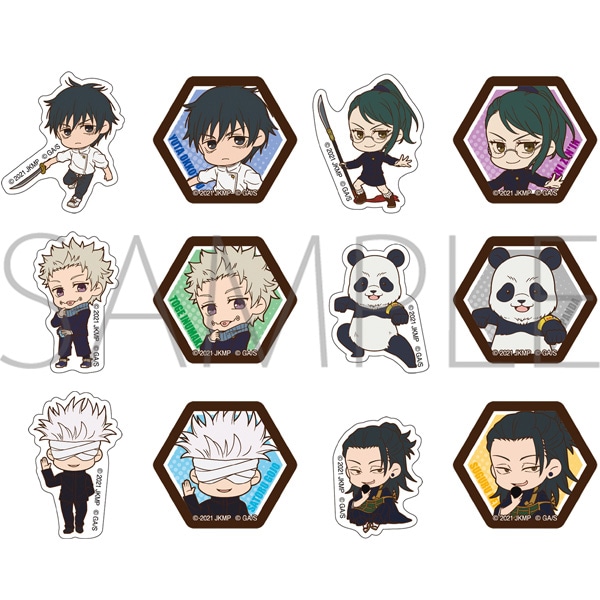 劇場版 呪術廻戦 0 フレークシールセット: キャラグッズ｜ムービック