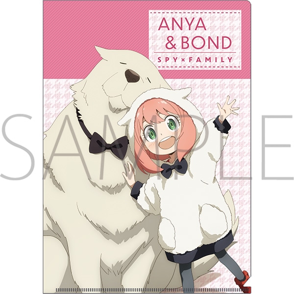 TVアニメ「SPY×FAMILY」 クリアファイル アーニャ&ボンド パーカー