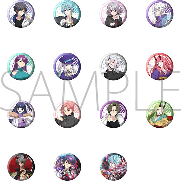 俺クロ』憑かれた俺と黒神心霊相談所 缶バッジコレクション: キャラ