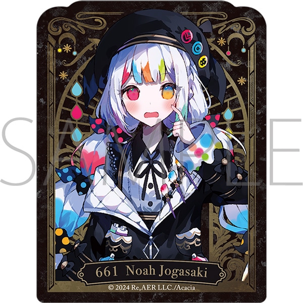 魔法少女ノ魔女裁判 ステッカー／城ケ崎ノア: キャラグッズ