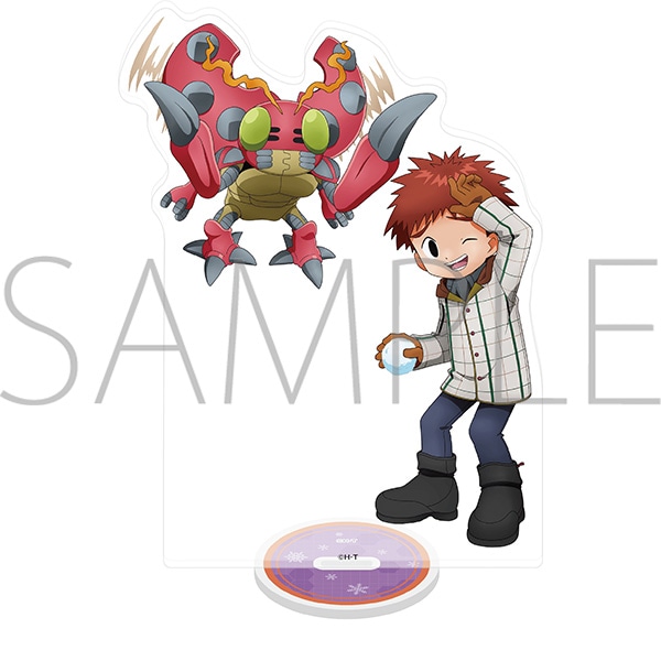デジモンアドベンチャー アクリルスタンド／泉光子郎＆テントモン