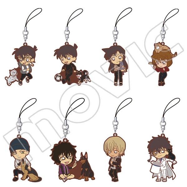 名探偵コナン ラバーストラップコレクション: キャラグッズ