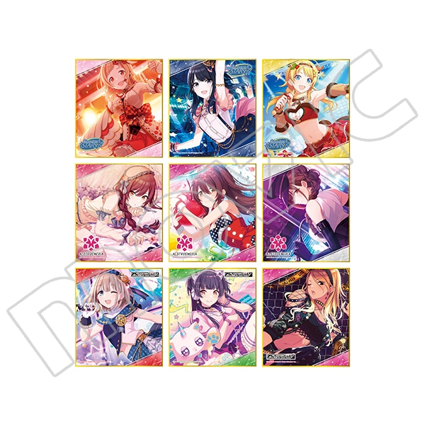 アイドルマスター シャイニーカラーズ ミニ色紙コレクション A: キャラ