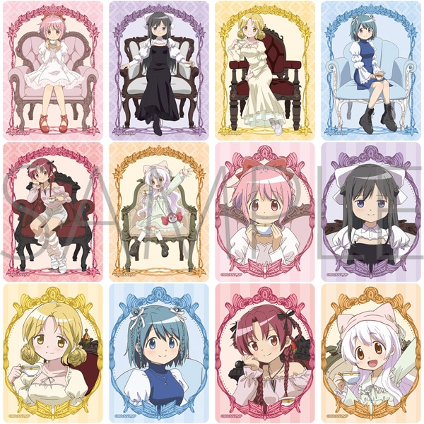 魔法少女まどか☆マギカ メモリアルクリアカードコレクション: キャラ