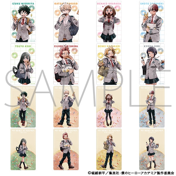 僕のヒーローアカデミア メモリアルクリアカードコレクション: キャラ