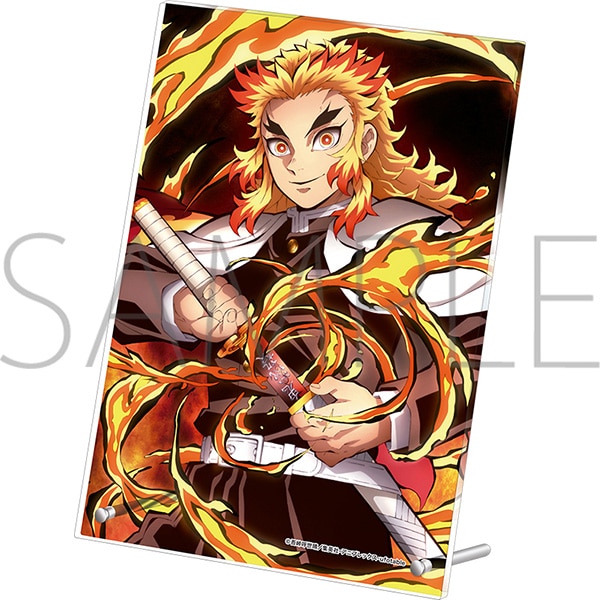 鬼滅の刃 ミニアクリルアートパネル 煉獄 杏寿郎: キャラグッズ