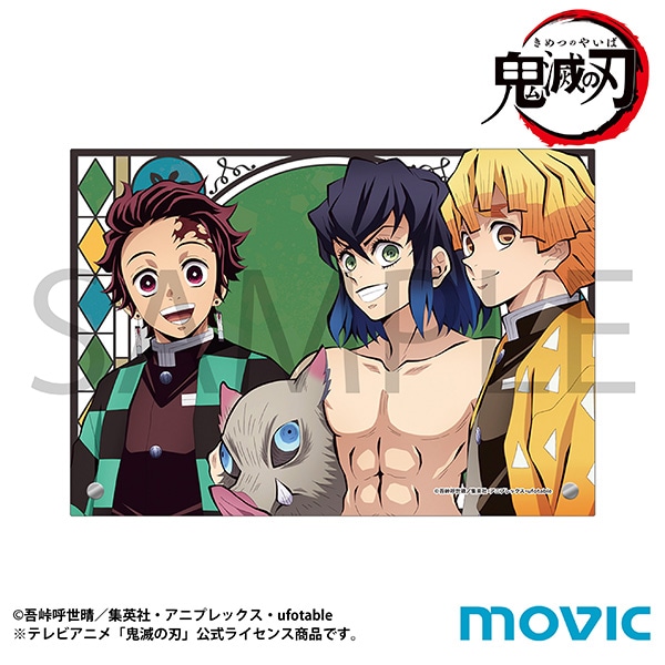 鬼滅の刃 ミニアクリルアートパネル 竈門 炭治郎＆我妻 善逸＆嘴平
