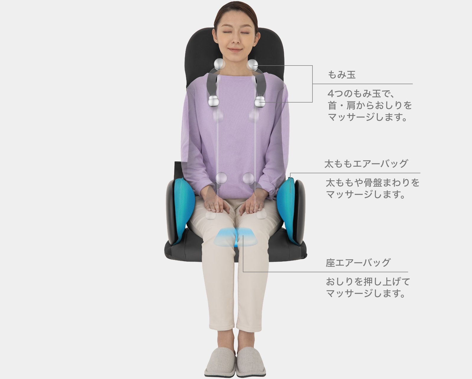 マッサージャー MD-8676 - THRIVE（スライヴ）｜ 大東電機工業株式会社