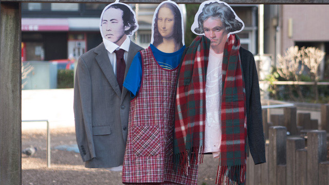 モナリザの顔付きハンガーにはエプロンを掛けろ :: デイリーポータルZ