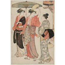 鳥居清長による浮世絵