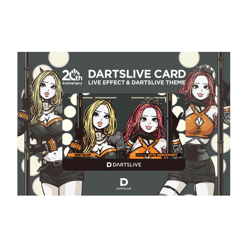 ダーツハイブ全店にて「ダーツライブ20周年記念グッズ」取り扱い決定