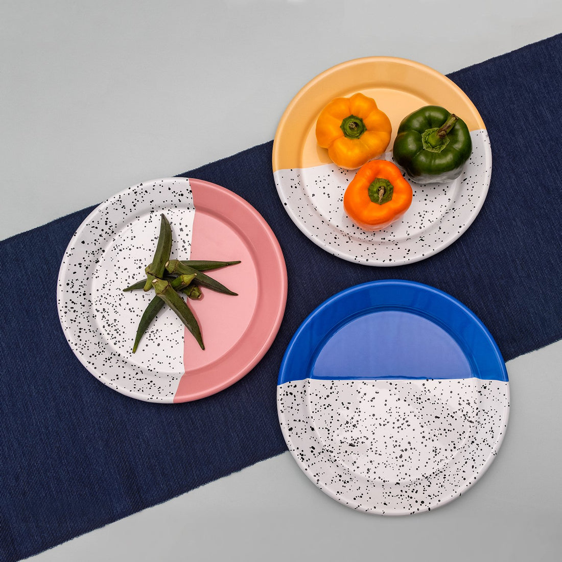 Kapka Mind-Pop Enamel Dinner Plate - Tabletop | Darling Spring