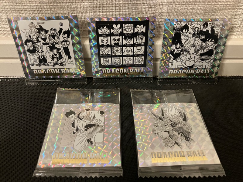 ドラゴンボール40周年記念シールウエハース2【3箱開封録＆封入法則解説