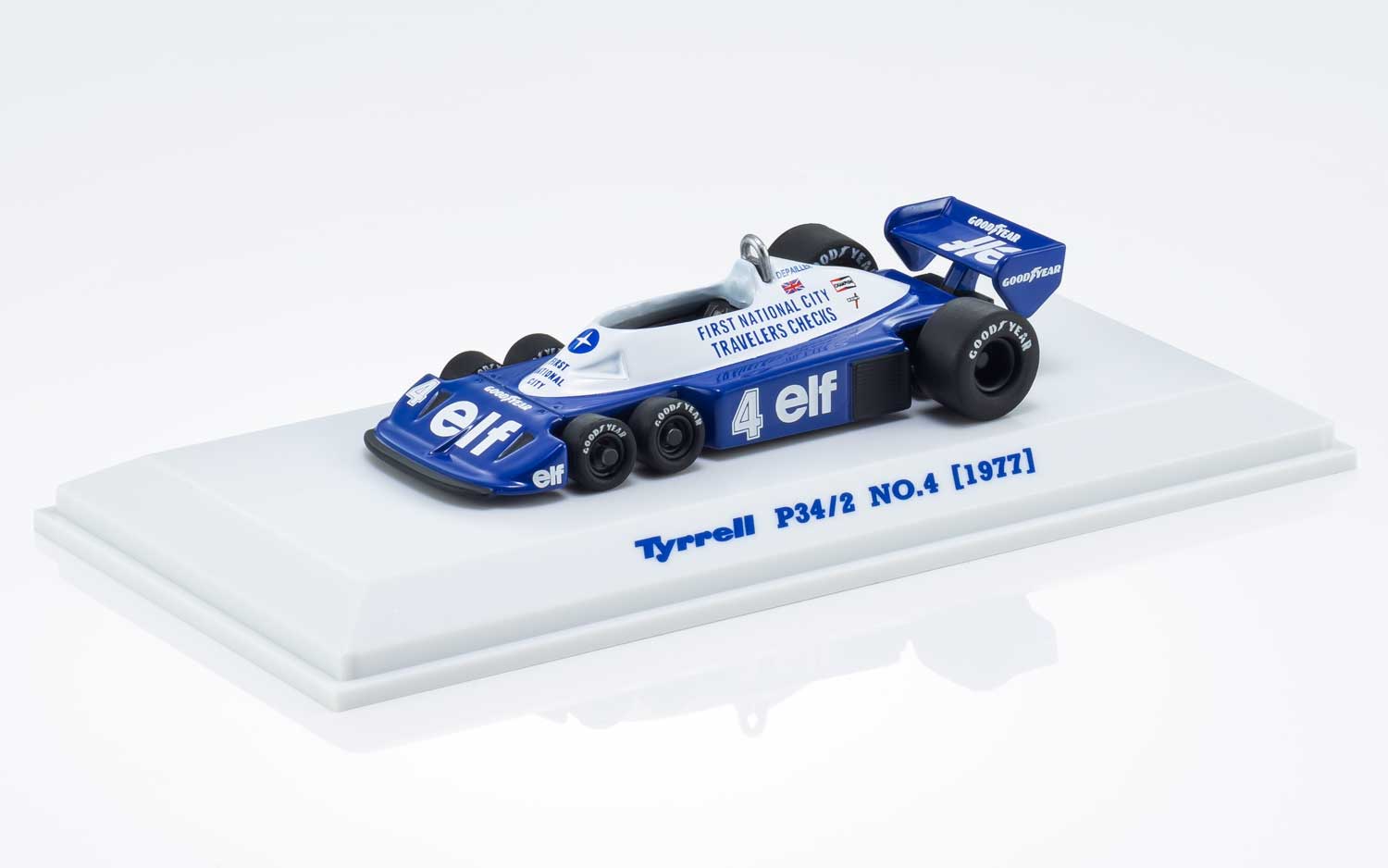 京商 ミニカー | 6輪 f1 タイレルp34がミニカーになった！名車F1 6輪車F1